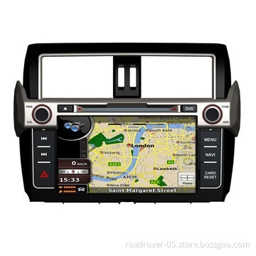 In-dash Car Multimedia System for Toyota Prado 2014